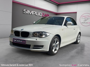 Bmw serie 1 coupe e82 118d 143 ch confort occasion cannes (06) simplicicar simplicibike france
