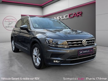 Volkswagen tiguan 2.0 tdi 150 dsg7 carat - toit ouvrant - entretiens complet vw - garantie 12 mois occasion paris 17ème...