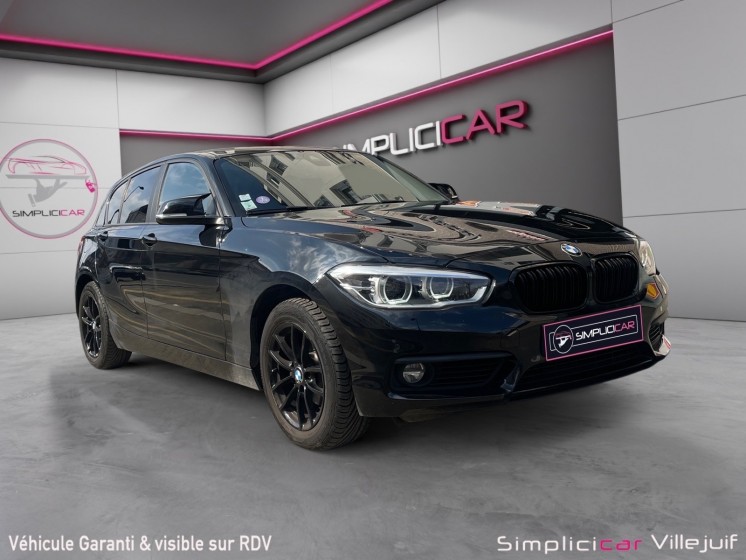 Bmw serie 1 f20 lci 2017 118i 136 ch executive a, full black, siège chauffants, entretien bmw, garantie 12 mois occasion...
