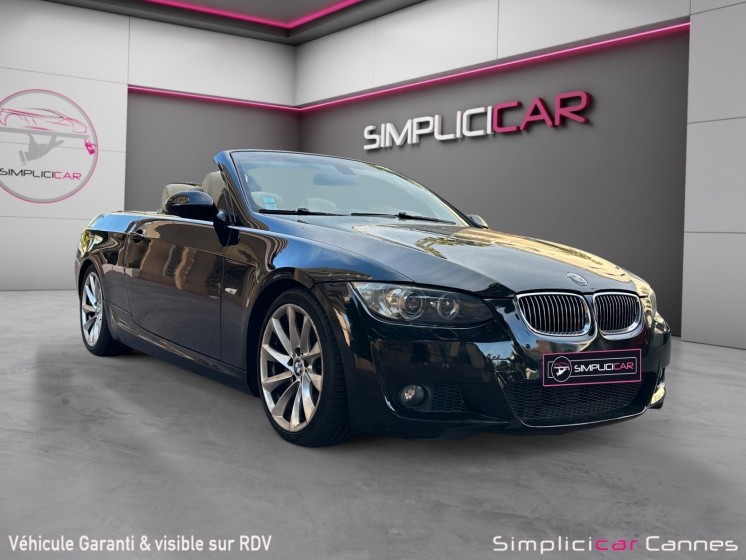 Bmw serie 3 cab e93 330d luxe a / garantie 1 an occasion cannes (06) simplicicar simplicibike france