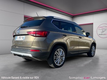 Seat ateca 2.0 tdi 150 ch start/stop 4drive xcellence occasion simplicicar limoges  simplicicar simplicibike france