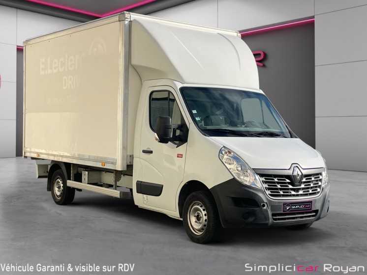 Renault master 2.3 dci 130 ch caisse 20 m3 suspension pneumatique révisé garanti 12 mois occasion simplicicar royan... Renault master 2.3 dci 130 ch caisse 20 m3 suspension pneumatique révisé garanti 12 mois occasion simplicicar royan...