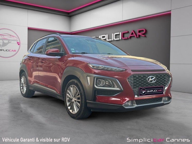 Hyundai kona 1.0 t-gdi 120 edition 1 occasion cannes (06) simplicicar simplicibike france