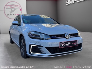 Volkswagen golf 1.4 tsi 150 hybride rechargeable dsg6 gte / entretien / garantie 12 mois occasion paris 17ème (75)(porte...