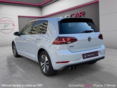 Volkswagen golf 1.4 tsi 150 hybride rechargeable dsg6 gte / entretien / garantie 12 mois occasion paris 17ème (75)(porte...