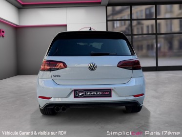 Volkswagen golf 1.4 tsi 150 hybride rechargeable dsg6 gte / entretien / garantie 12 mois occasion paris 17ème (75)(porte...