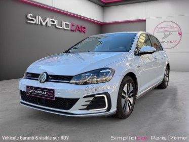 Volkswagen golf 1.4 tsi 150 hybride rechargeable dsg6 gte / entretien / garantie 12 mois occasion paris 17ème (75)(porte...