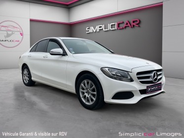 Mercedes classe c business 160 business executive occasion simplicicar limoges  simplicicar simplicibike france