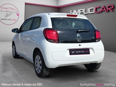 Citroen c1 c1 vti 68 ch feel premiére main chaîne de distribution garantie 12 mois occasion simplicicar vichy simplicicar...