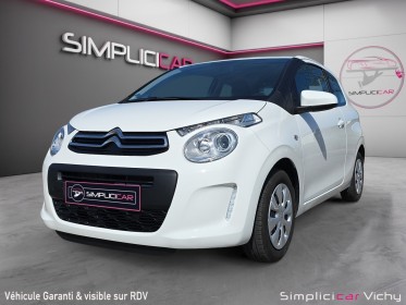 Citroen c1 c1 vti 68 ch feel premiére main chaîne de distribution garantie 12 mois occasion simplicicar vichy simplicicar...