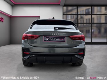 Audi q3 sportback 35 tdi 150 ch s tronic 7 s line occasion  simplicicar vaucresson nice - pfvauto simplicicar simplicibike...
