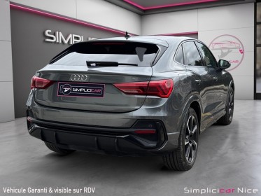 Audi q3 sportback 35 tdi 150 ch s tronic 7 s line occasion  simplicicar vaucresson nice - pfvauto simplicicar simplicibike...