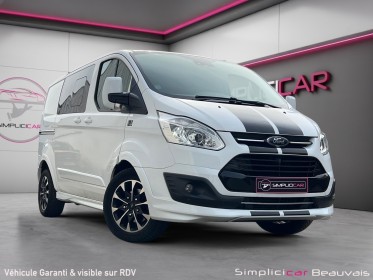 Ford transit custom cabine approfondie 290 l1h1 2.0 tdci 170 sport - garantie 1 an occasion parc voitures beauvais...