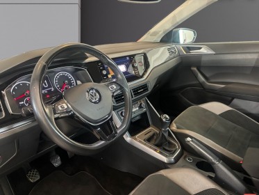 Volkswagen polo 1.0 tsi 95 ss bvm5 carat exclusive garantie 12 mois carplay / camera recul / sieges chauffants / suivi...