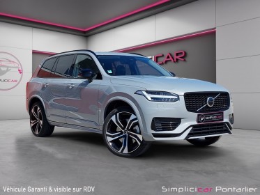 Volvo xc90 recharge t8 awd 310145 ch geartronic 8 7pl ultimate style dark occasion simplicicar pontarlier simplicicar...