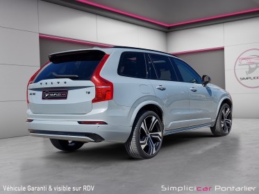 Volvo xc90 recharge t8 awd 310145 ch geartronic 8 7pl ultimate style dark occasion simplicicar pontarlier simplicicar...