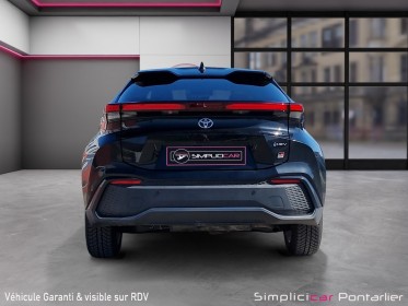 Toyota c-hr hybride my23 simplifiee 2.0l gr sport / toit pano / garantie constructeur / occasion simplicicar pontarlier...