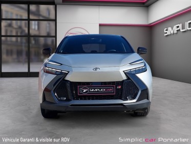 Toyota c-hr hybride my23 simplifiee 2.0l gr sport / toit pano / garantie constructeur / occasion simplicicar pontarlier...