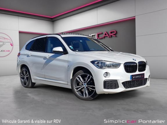 Bmw x1 f48 xdrive 25d 231 ch bva8 m sport / toit ouvrant / garantie 12 mois minimum / occasion simplicicar pontarlier...