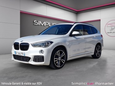Bmw x1 f48 xdrive 25d 231 ch bva8 m sport / toit ouvrant / garantie 12 mois minimum / occasion simplicicar pontarlier...