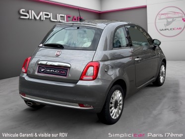 Fiat 500 my20 serie 7 euro 6d 1.2 69 ch eco pack s/s lounge occasion paris 17ème (75)(porte maillot) simplicicar...