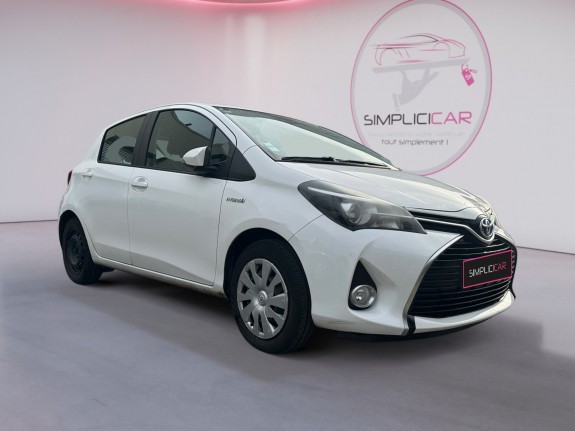 Toyota yaris hybride --100h skyblue-- occasion simplicicar orgeval  simplicicar simplicibike france