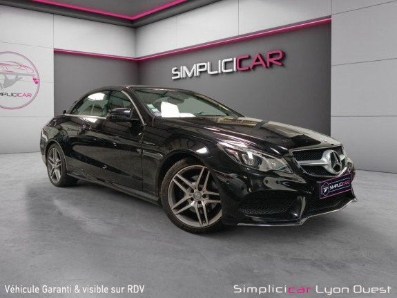 Mercedes classe e cabriolet 250 sportline  -  garantie 12 mois occasion simplicicar lyon ouest simplicicar simplicibike france