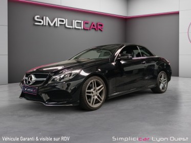 Mercedes classe e cabriolet 250 sportline  -  garantie 12 mois occasion simplicicar lyon ouest simplicicar simplicibike france