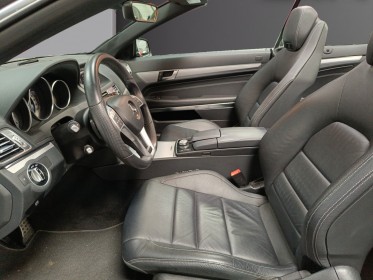 Mercedes classe e cabriolet 250 sportline  -  garantie 12 mois occasion simplicicar lyon ouest simplicicar simplicibike france