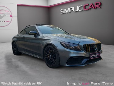 Mercedes classe c coupe 63 mercedes-amg speedshift mct amg occasion paris 17ème (75)(porte maillot) simplicicar simplicibike...