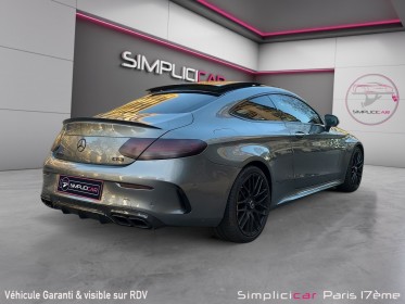 Mercedes classe c coupe 63 mercedes-amg speedshift mct amg occasion paris 17ème (75)(porte maillot) simplicicar simplicibike...