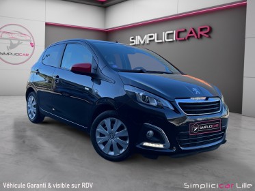 Peugeot 108 82ch bvm5 envy premiÈre main occasion simplicicar lille  simplicicar simplicibike france