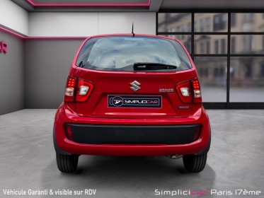 Suzuki ignis 1.2 dualjet hybrid shvs pack/ start and stop/ volant cuir/ garantie 12 mois occasion paris 17ème (75)(porte...