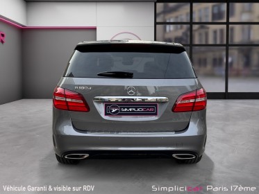 Mercedes classe b 180 d 7-g dct fascination/toit ouvrant/camera de recul/garantie 12 mois occasion paris 17ème (75)(porte...