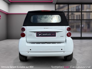 Smart fortwo ii 1.0 71 cabrio passion occasion simplicicar carcassonne simplicicar simplicibike france