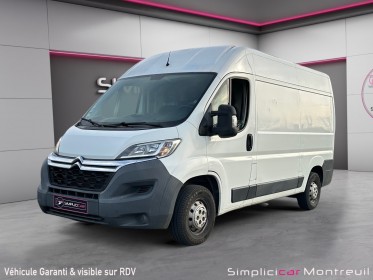 Citroen jumper fourgon tole 30 l2h2 hdi 130 confort - garantie 12 mois - entretiens a jour - gps - faible...