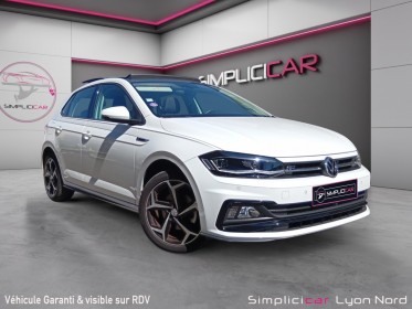 Volkswagen polo 1.0 tsi 115 ss dsg7 r-line toit ouvrant caméra recul boite auto occasion simplicicar lyon nord  simplicicar...