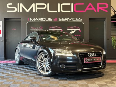Audi tt coupe 1.8 tfsi 160 s line garantie 12 mois occasion  simplicicar aix les bains simplicicar simplicibike france
