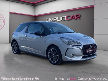 Ds ds 3 puretech 130 ss bvm6 sport chic occasion simplicicar coeur d'yvelines - auto expo 78 simplicicar simplicibike france