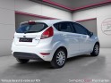Ford fiesta 1.5 tdci 75 white /  garantie 12 mois minimum / occasion simplicicar pontarlier simplicicar simplicibike france