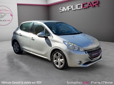 Peugeot 208 1.6 vti 120ch bvm5 allure/courroie change/climatisation automatique/garantie 12 mois occasion paris 17ème...