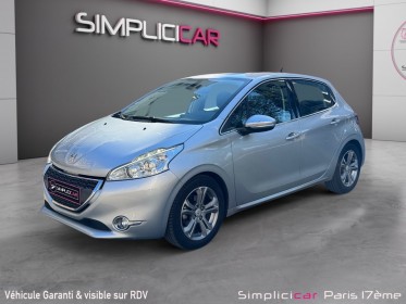 Peugeot 208 1.6 vti 120ch bvm5 allure/courroie change/climatisation automatique/garantie 12 mois occasion paris 17ème...