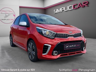 Kia picanto 1.0l 67 ch bvm5 gt line - 1er main, caméra de recul, carplay, régulateur adap - garantie 12 mois occasion...