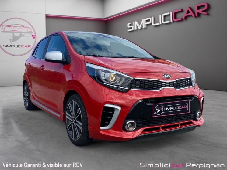 Kia picanto 1.0l 67 ch bvm5 gt line - 1er main, caméra de recul, carplay, régulateur adap - garantie 12 mois occasion... Kia picanto 1.0l 67 ch bvm5 gt line - 1er main, caméra de recul, carplay, régulateur adap - garantie 12 mois occasion...