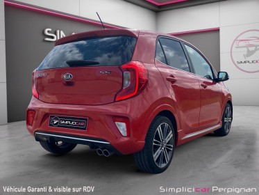 Kia picanto 1.0l 67 ch bvm5 gt line - 1er main, caméra de recul, carplay, régulateur adap - garantie 12 mois occasion...
