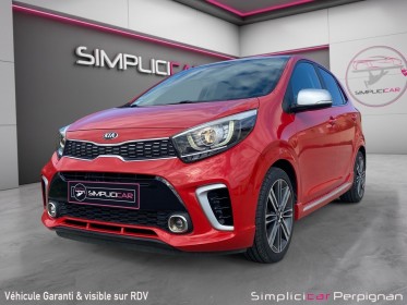 Kia picanto 1.0l 67 ch bvm5 gt line - 1er main, caméra de recul, carplay, régulateur adap - garantie 12 mois occasion...