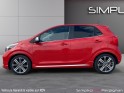 Kia picanto 1.0l 67 ch bvm5 gt line - 1er main, caméra de recul, carplay, régulateur adap - garantie 12 mois occasion...
