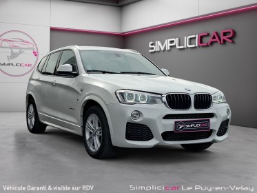 Bmw x3 f25 lci xdrive20d 190ch m sport  attelage electrique occasion simplicicar velay simplicicar simplicibike france