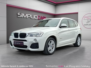 Bmw x3 f25 lci xdrive20d 190ch m sport  attelage electrique occasion simplicicar velay simplicicar simplicibike france