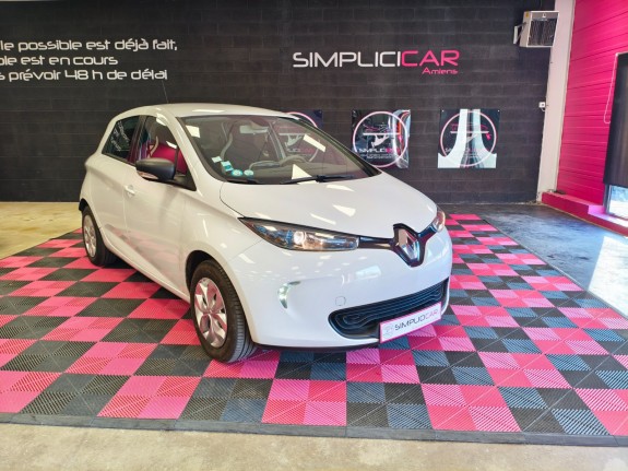 Renault zoe r90 life 41 kw batteries en location véhicule garantie un an occasion simplicicar amiens  simplicicar...